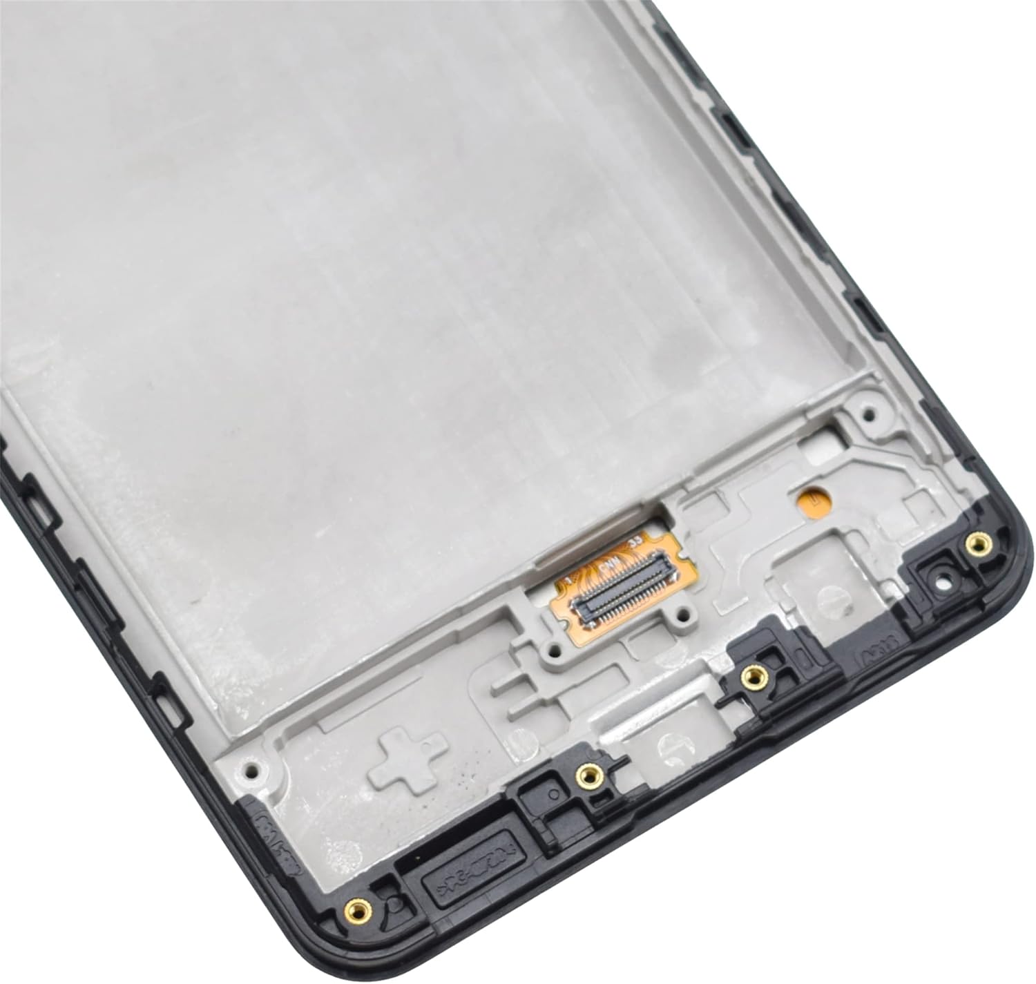 Complete Screen LCD Digitizer Touch Assembly Replacement for Samsung Galaxy A21s SM-A217F SM-A217M with Tool Kit and Screen Frame Installed Black 6.5"