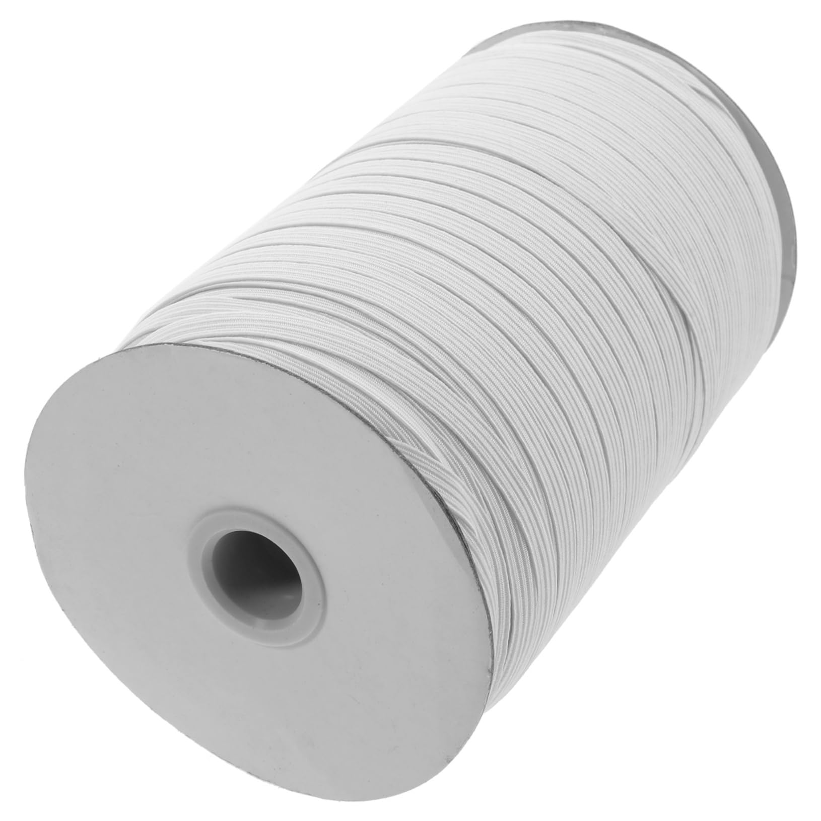Banda Elástica para Coser de Color Claro de 6mm, 1 Rollo de 180 M