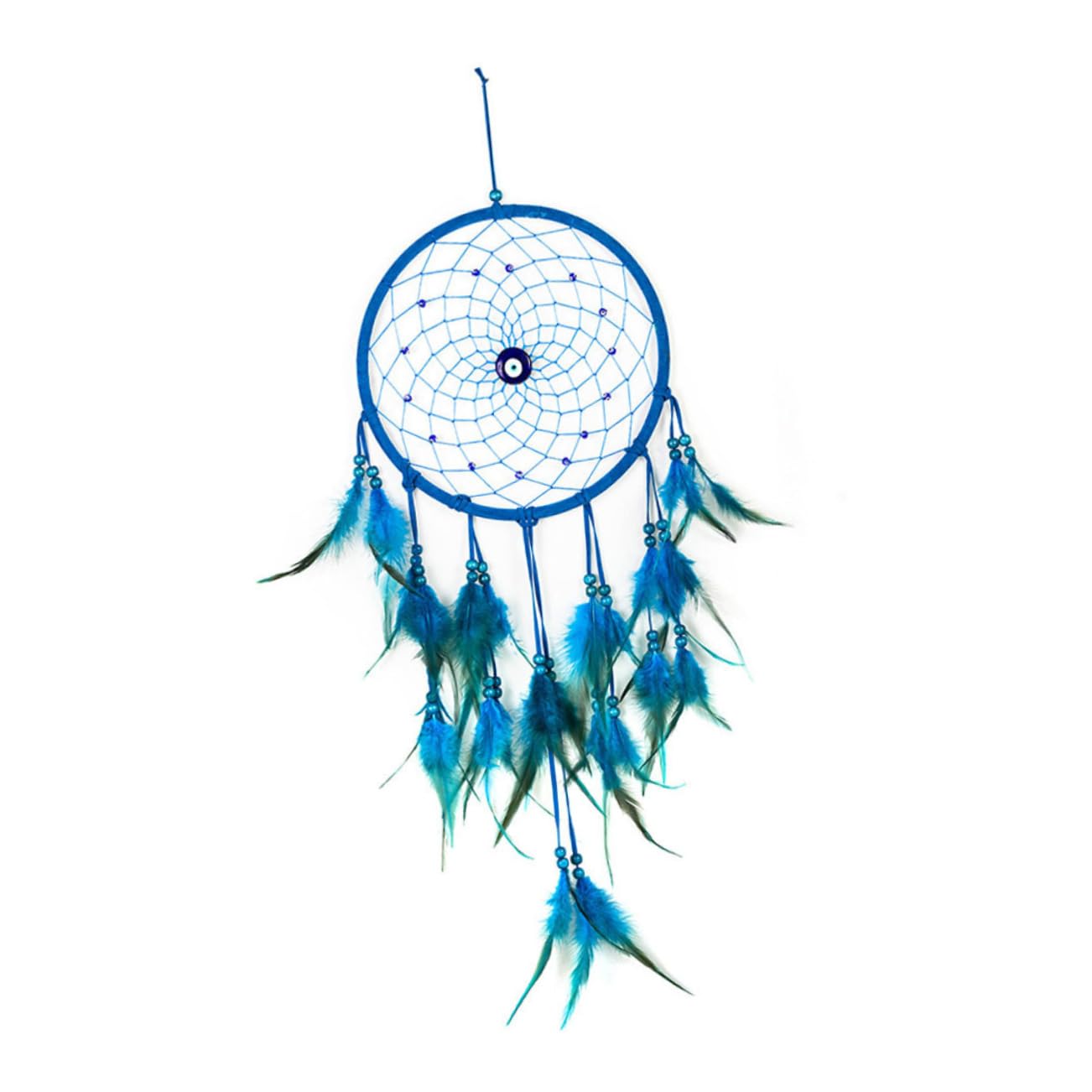 Cabilock 20pcs Dreamcatcher Round Hoops Plastic Circles for Girls DIY Craft Kit Dream Catcher Making Accessories