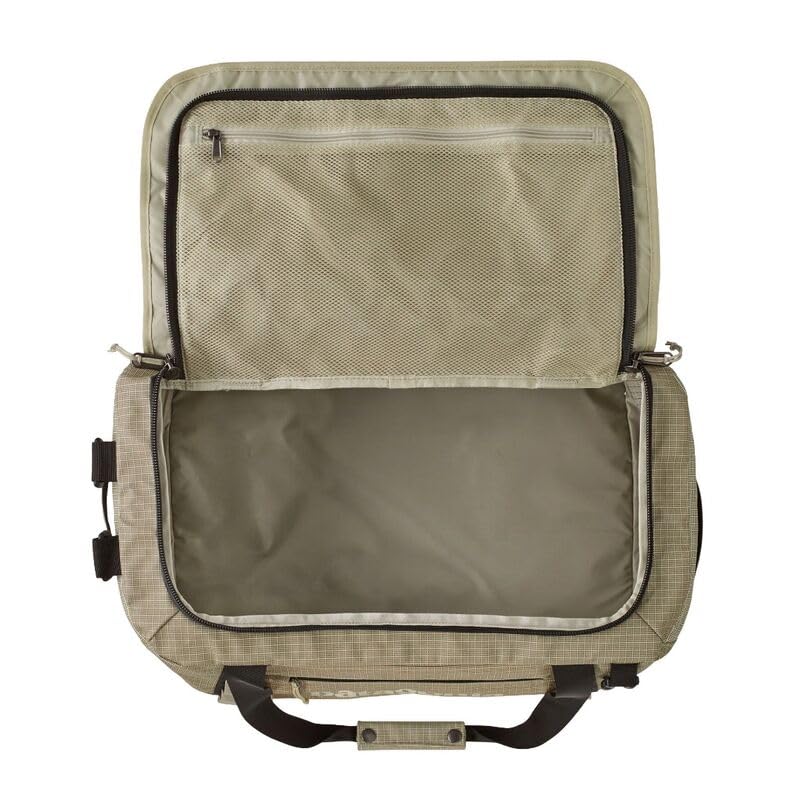 Negro Agujero Duffel 40L - Bolsa de Viaje Robusta con 100% Material Reciclado - Negro