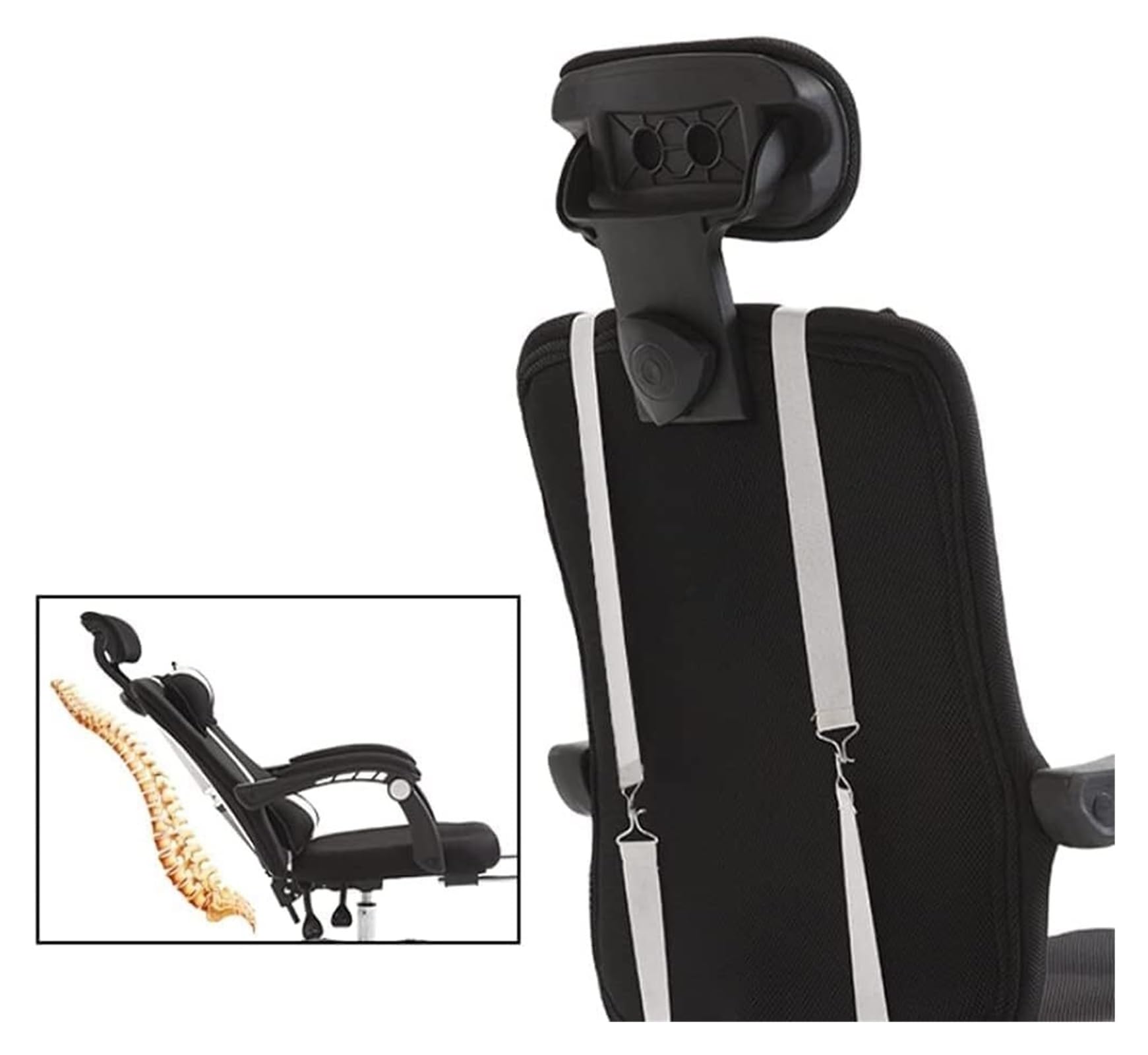 Krzesło komputerowe Krzesło biurowe Ergonomiczne krzesło biurowe Wygodne podparcie lędźwiowe Krzesło komputerowe Obrotowe krzesła menedżerskie Pokój gier(Blue,With footrest)