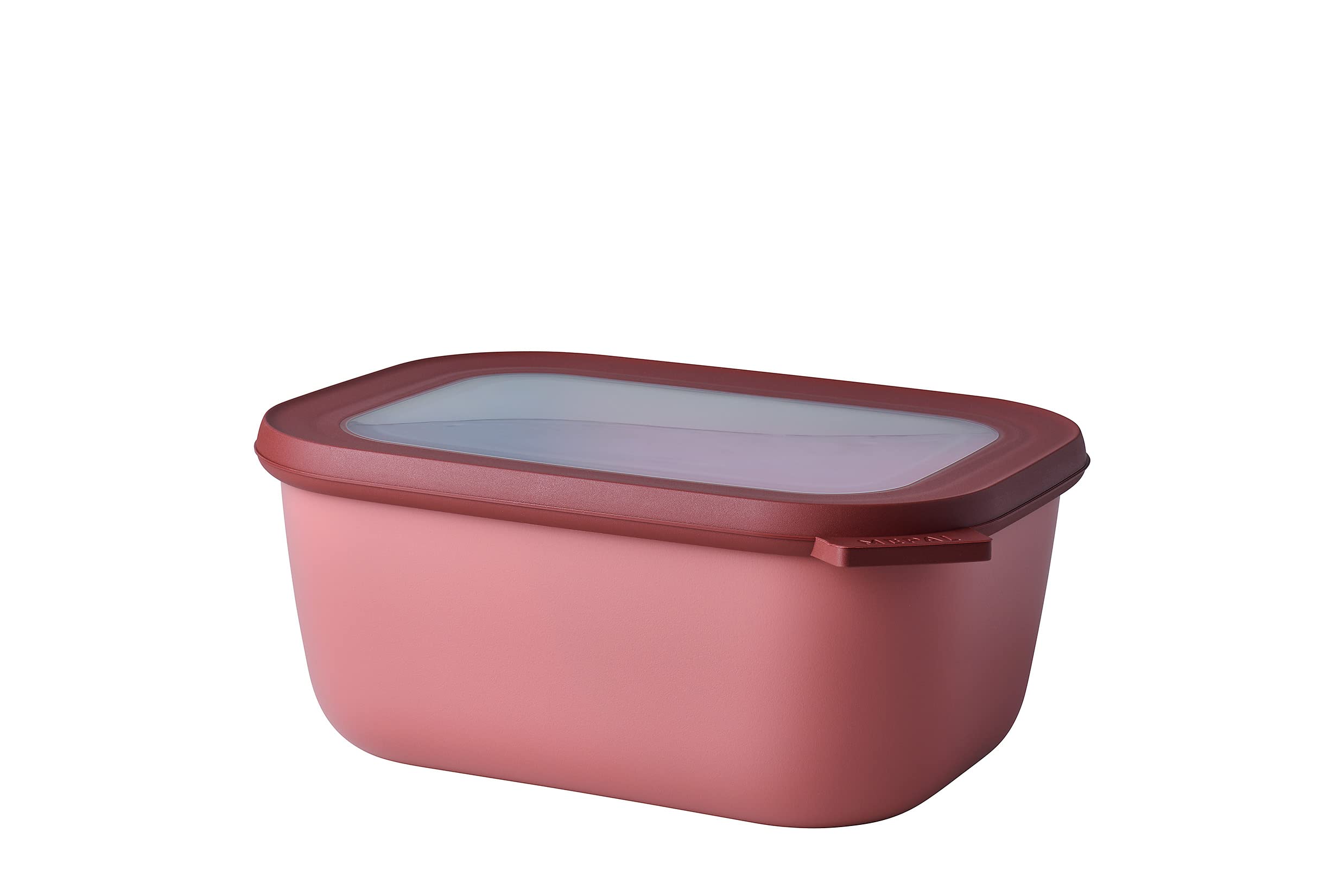 Mepal Multi bowl Cirqula rectangular 1500 ml / 50.7 oz - Vivid mauve