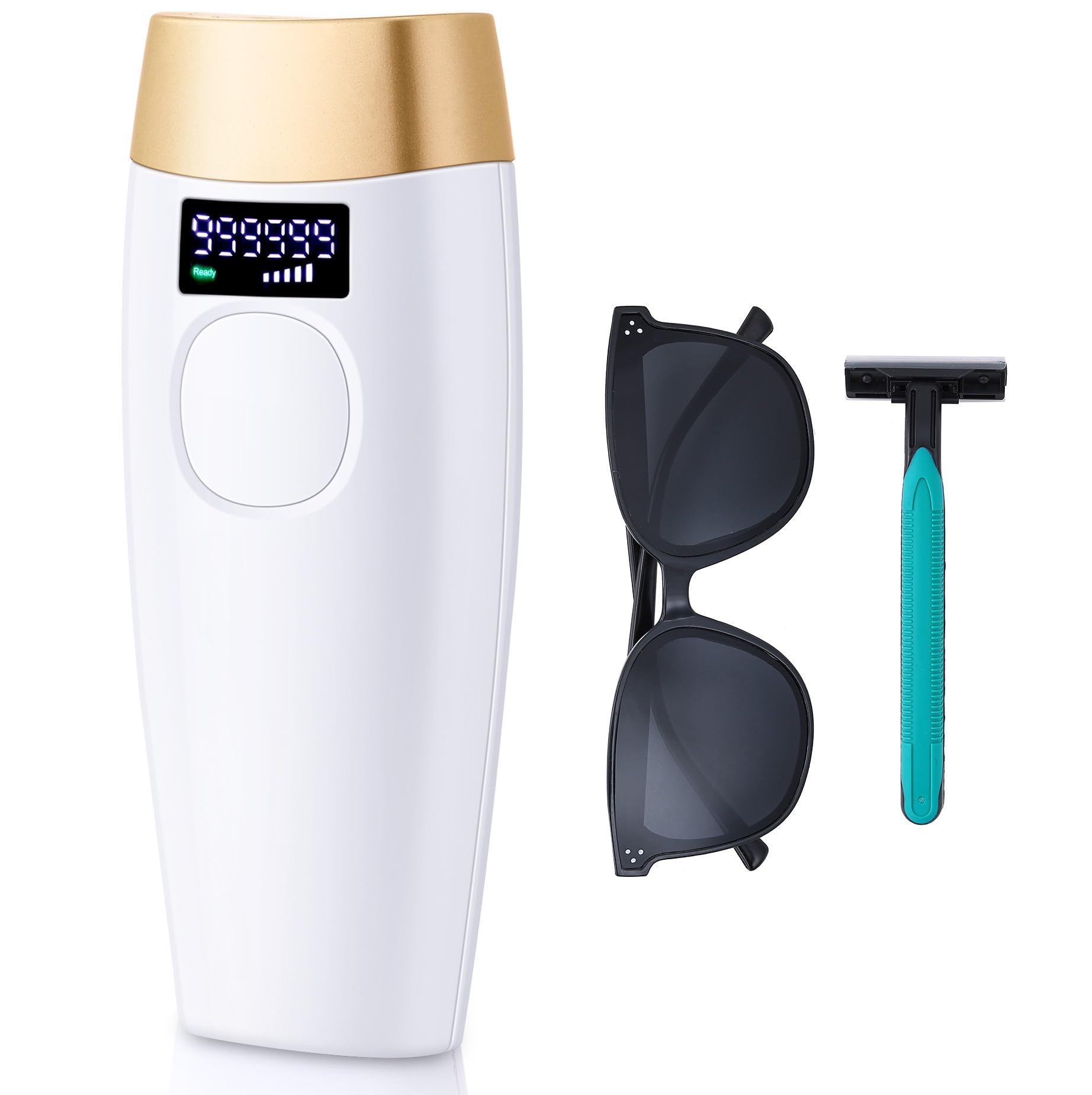 at-Home Permanent Hair Removal for Women and Men, Painless Best Hair Remover Device Whole Body Facial Armpits Back Legs Arms Face Bikini Line, Corded