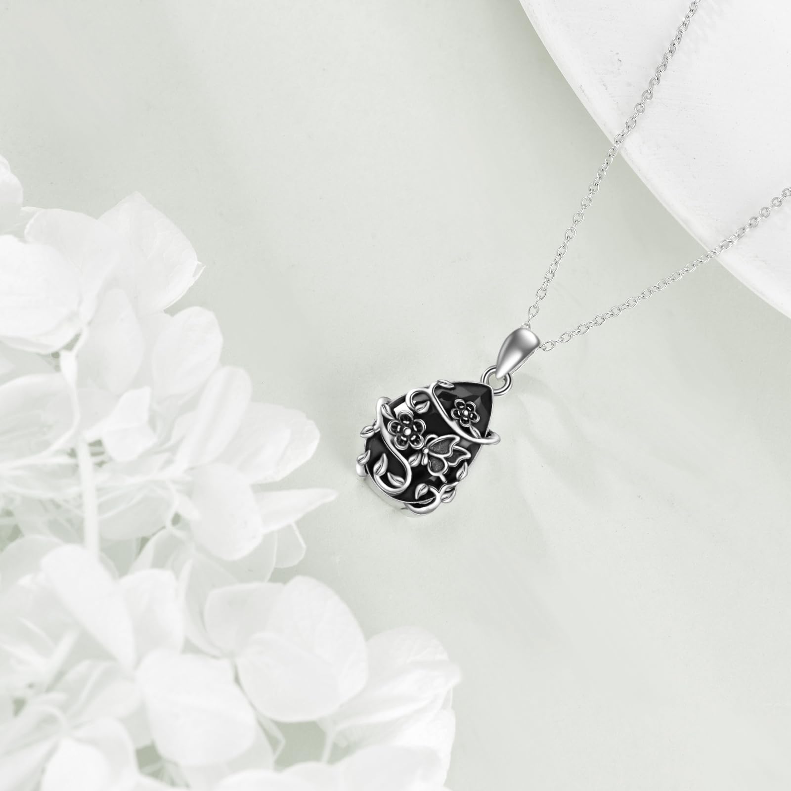 YFN Tier Halskette Sterling Silber Niedliches Tier Kette Anhänger Schmuck Geschenke für Damen Mädchen Mutter Tochter