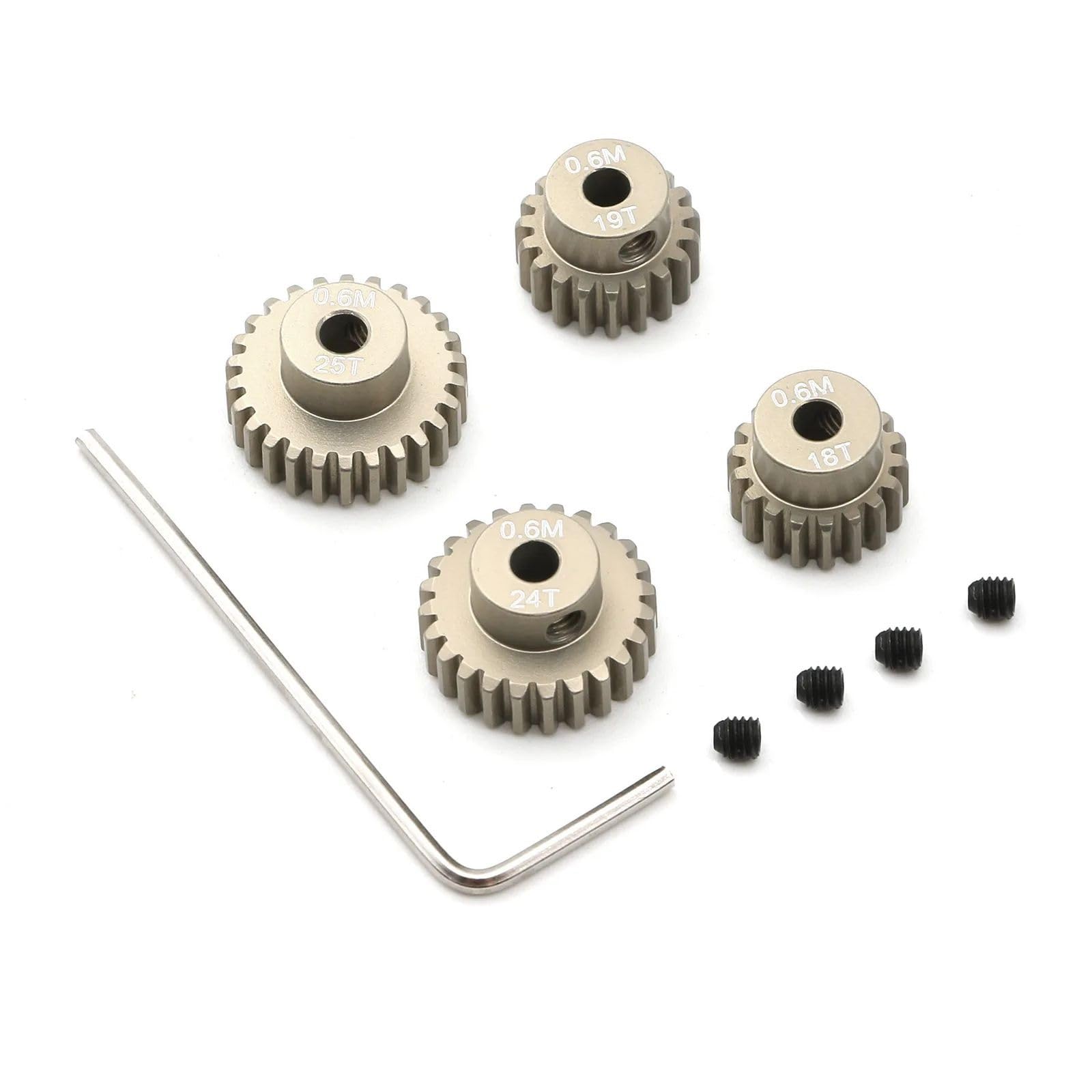 Motorgetriebe 18T 19T 24T Stahl Für Tamiya Für Tt01 Für Tt02 RC