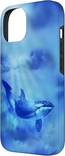 Miniatura 5 de Funda para iPhone 13 Pro Max Orca Sea Panda Bajo el Mar Ballena Asesina