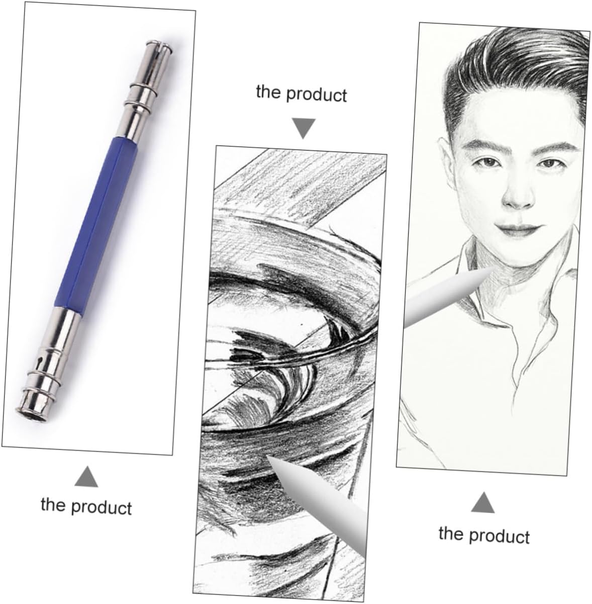 BELLIFFY Pencil Set for School Sketching Drawing Kit Paper Eraser Art Supplies for Boys and Girls