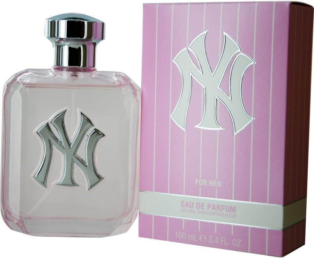 New York Yankeesfor Her Women's Eau De Parfum Spray, 3.4 Fluid Ounce