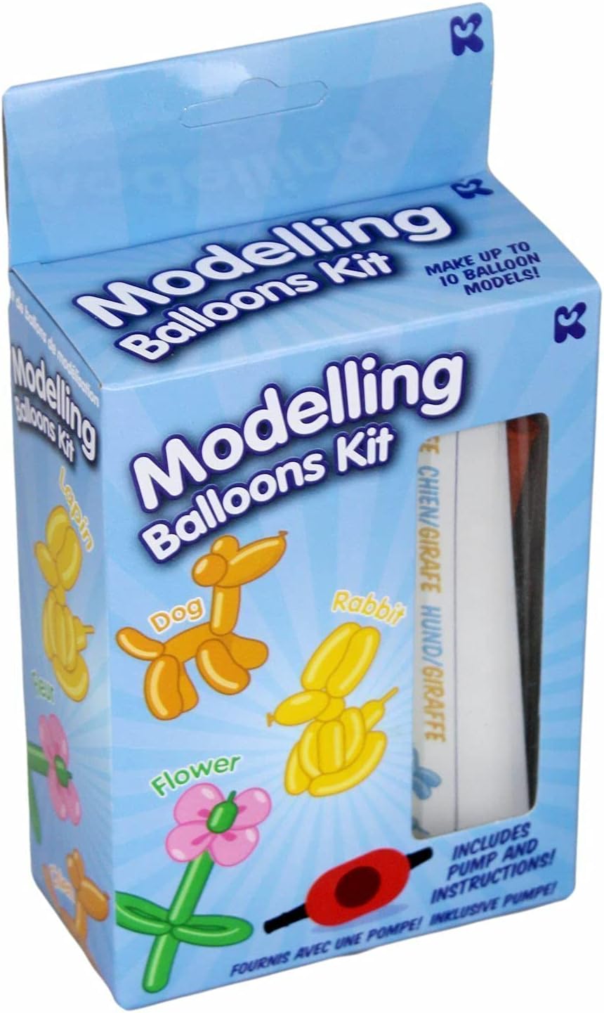 Carousel Toys and Gifts 24 Modelling Balloons Pack With Pump