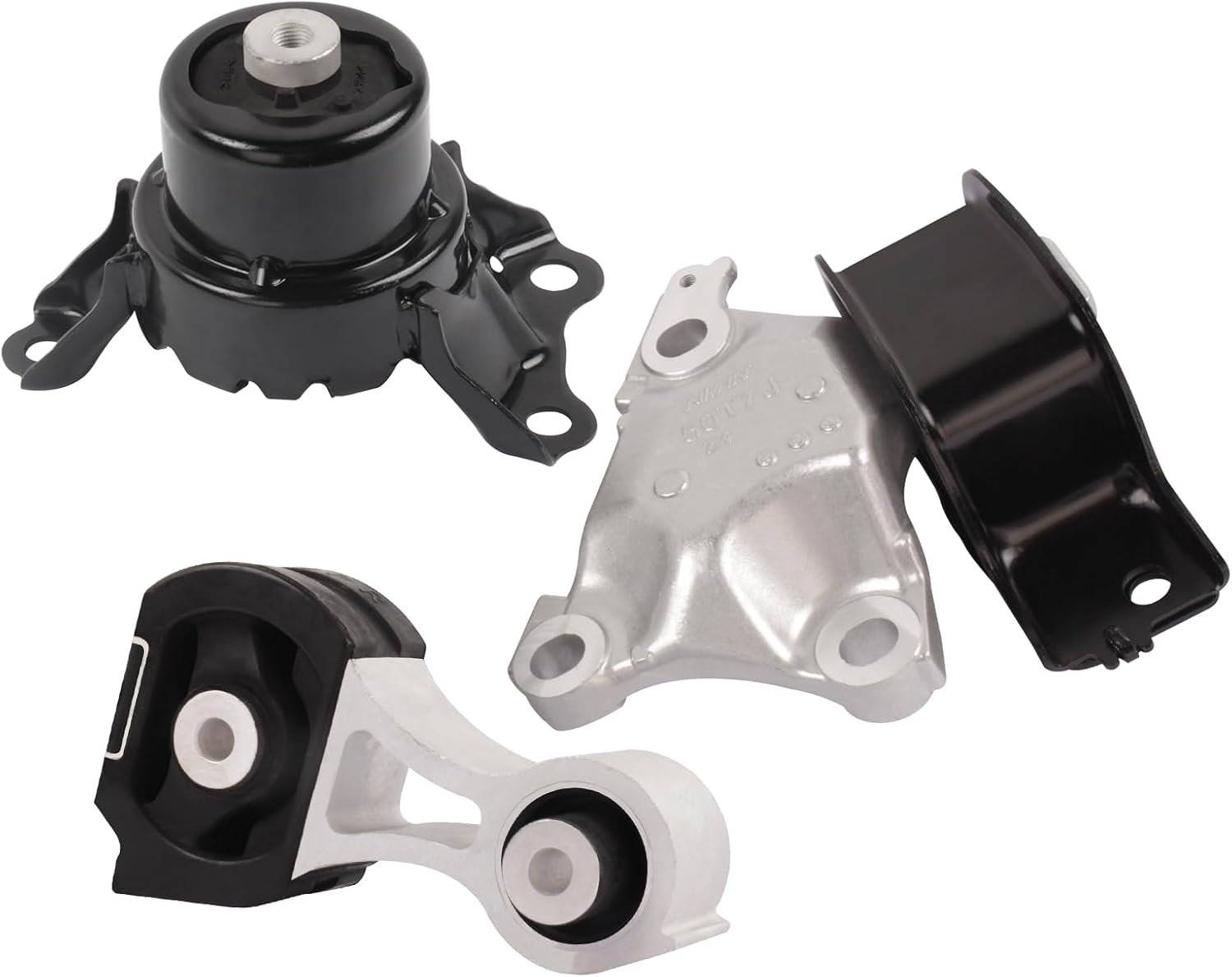 LOONGRIE Engine Motor and Transmission Mount Kit Compatible with HR-V 2016-2022 1.8L AWD Automatic Transmission, Replace OE A65064 50822T9A013 A45008 50850T7W003 A65139 50890T7L000 Set of 3