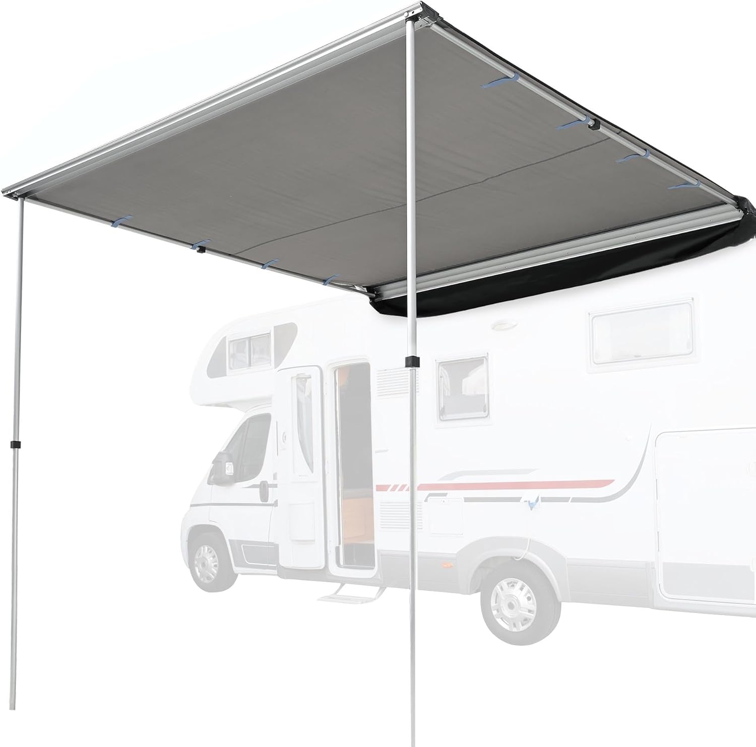 Yescom 8.2x8.2Ft Car Side Awning SUV Truck Vehicle Canopy UV50+ Rooftop Pull Out Tent Shade Shelter for Outdoor Camping Yescom 8.2x8.2Ft Car Side Awning SUV Truck Vehicle Canopy UV50+ Rooftop Pull Out Tent Shade Shelter for Outdoor Camping