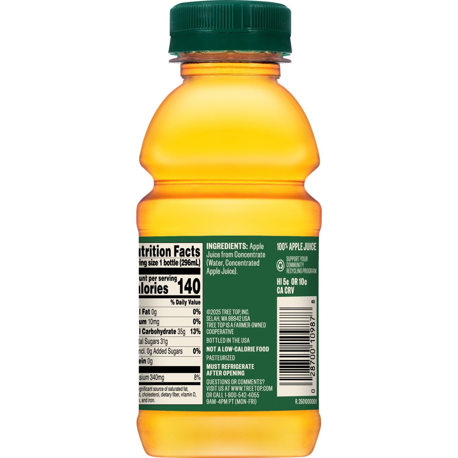 Tree Top Apple Juice, 10 Fl Oz (Pack of 24) Ireland Ubuy