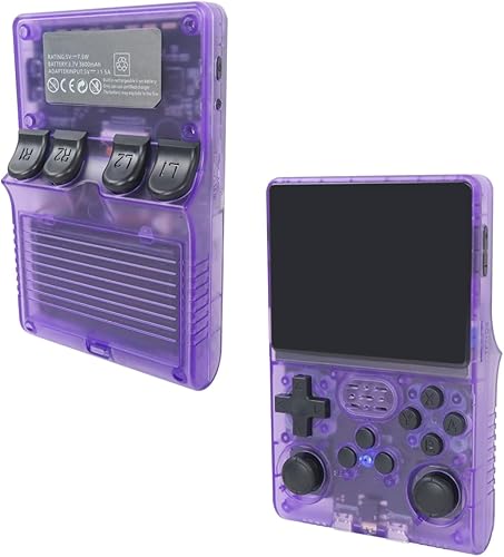 Miniatura 6 de R40S PRO - Consola de juegos portátil de 3.5 pulgadas, pantalla IPS, mini consola retro portátil Pocket Arcade 45 simuladores 256G TF tarjeta,