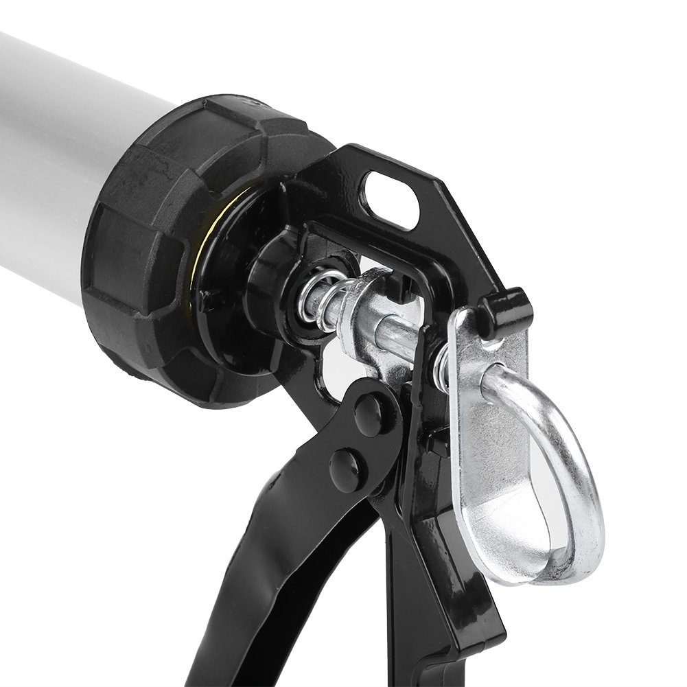 Prasa do nabojów 600 ml, aluminiowy pistolet silikonowy, ergonomiczny pistolet z dyszami 600 ml