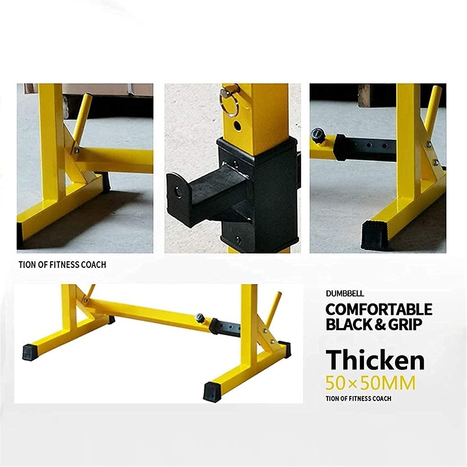Langhantelablage, Kniebeugenständer, Bankdrückablage, Multifunktions-Kniebeugenablage, Gewichtheben, Langhantelablage, verstellbarer Kniebeugenständer, Dip-Station, Hantelbank, Heim-Fitnessstudio, Fit