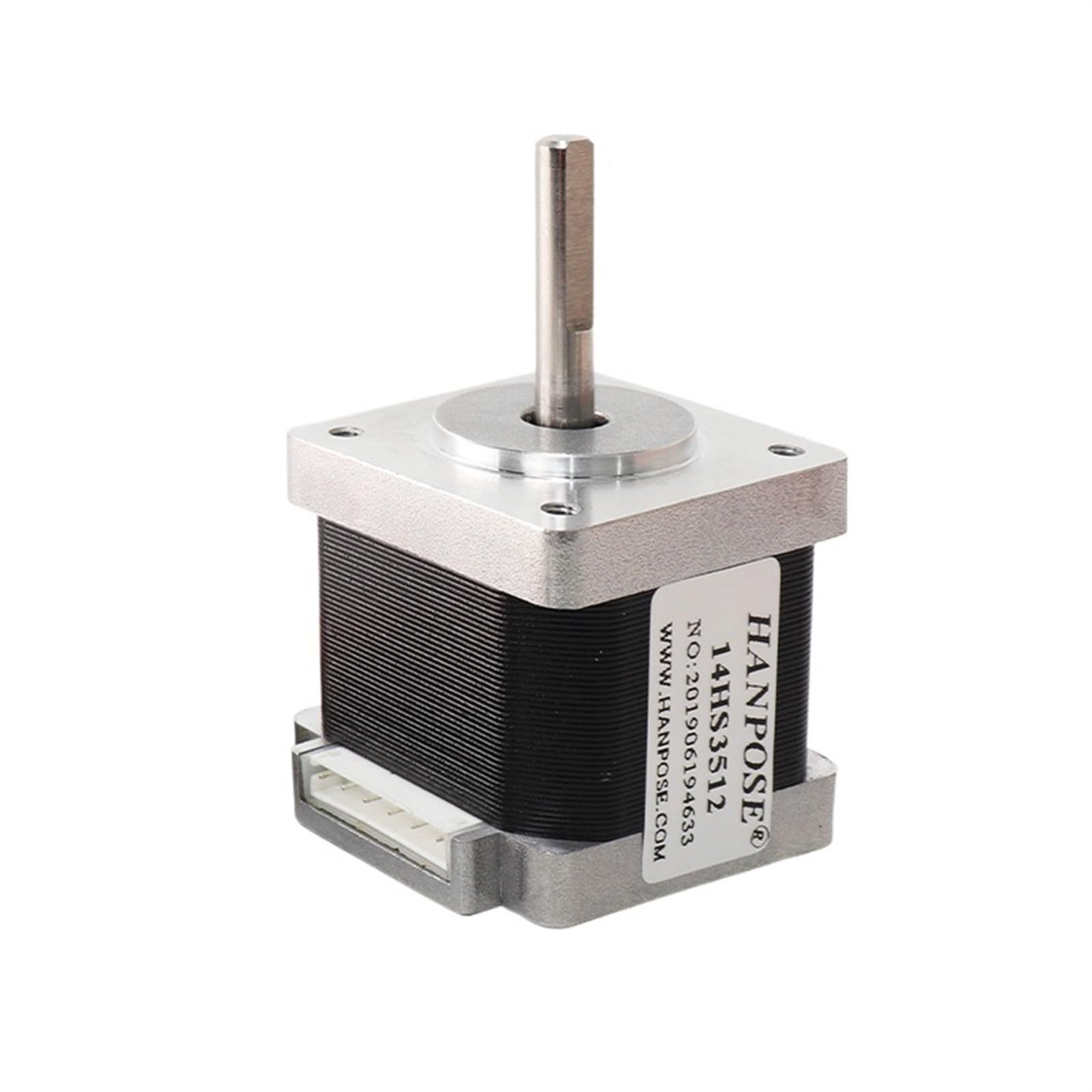 Moteur pas à pas Nema 14 anti-vibration 14HS3512 pour dessin de précision