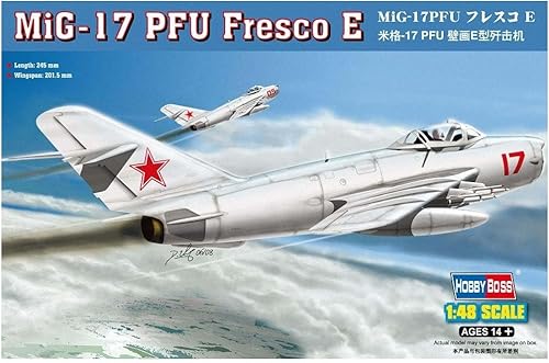 Hobby Boss MiG-17 PFU Fresco E Kit de construcción de modelo de avión