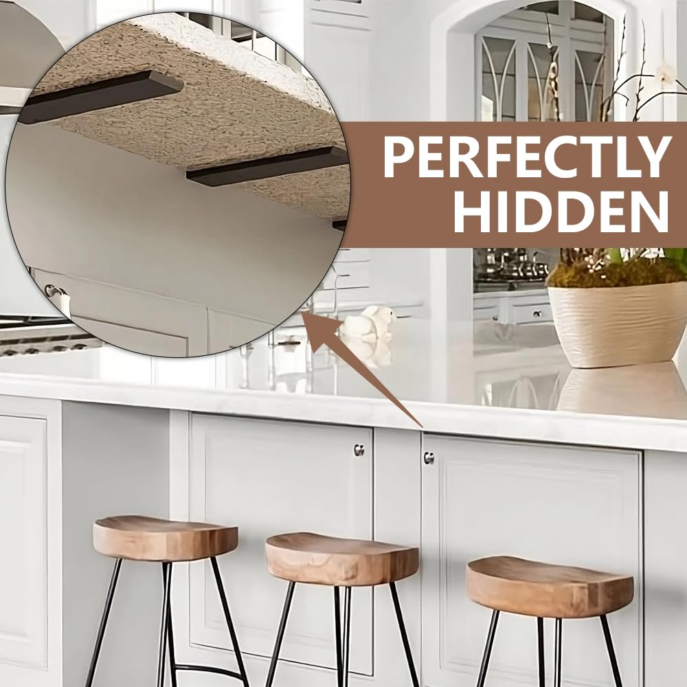 Countertop Support Brackets,3 Piece 12 Solid Heavy Duty