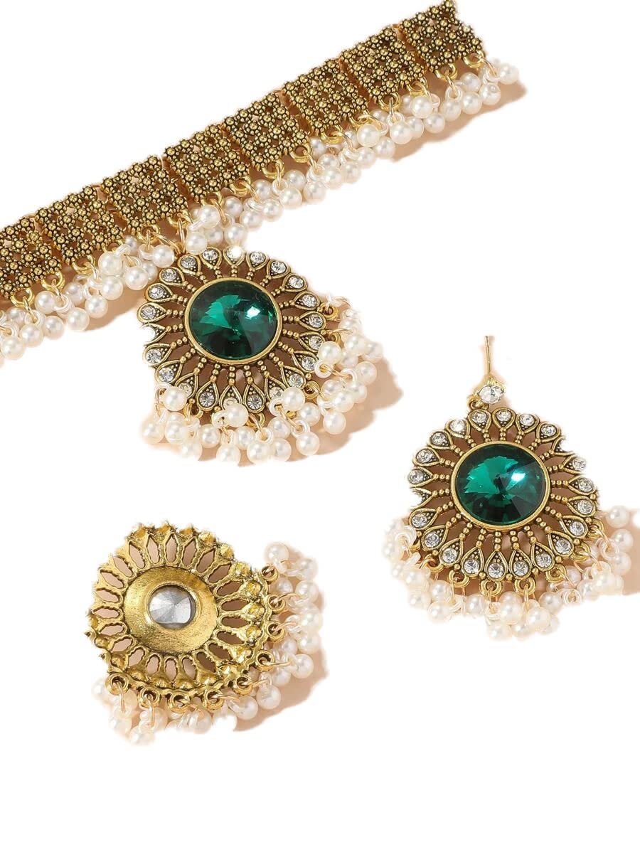 3 Pieces Women Jewelry Set Round Jewelry Collection Dainty Pendant Necklace Set Special Jewelry for Women Inspirational Gifts Personalized Jewelry Round Necklace Best Gifts for Women Friend Lover,