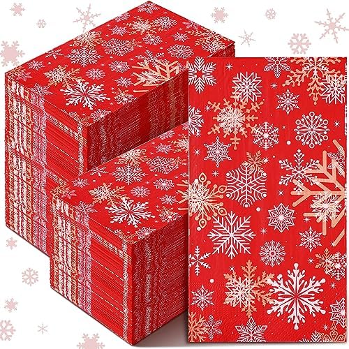 Sinmoe 200-Pack Christmas Gift Bags With Handles - 9x12 Inch Reusable Holiday Shopping Bags In Red, Green & Elf Patterns