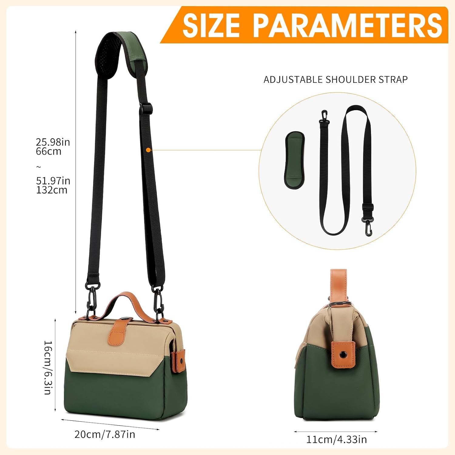 Mini Fragrance Style Camera Bag, Women Crossbody Shoulder Bag, Multi-purpose Mirrorless CCD Photography Bag for Fujifilm XT5 Canon R50 R10 Nikon Sony A7C2