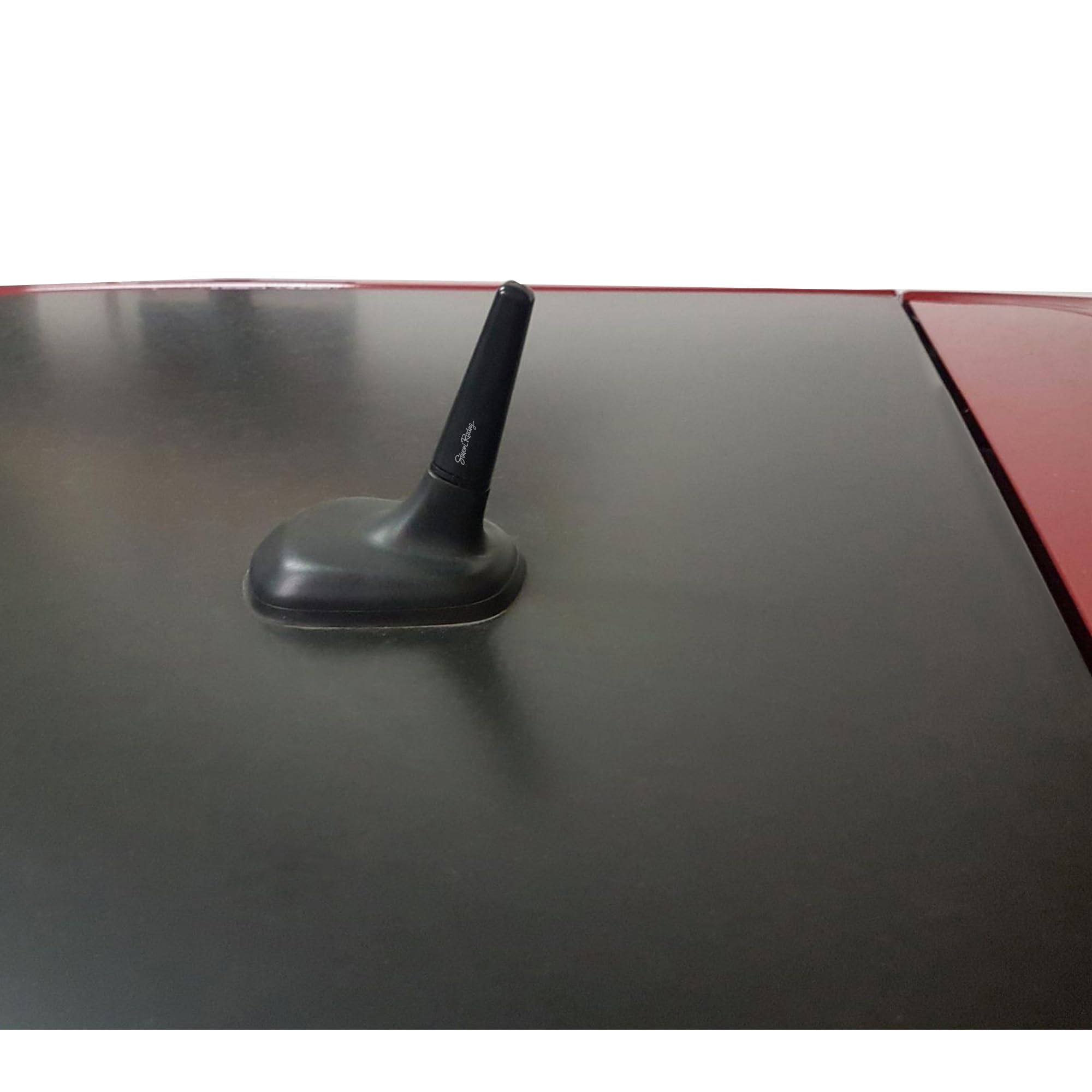 Simoni Racing ASR/19N Antenna Corta, Radio 6 cm, Mini FM/AM/DAB per Auto, Nero