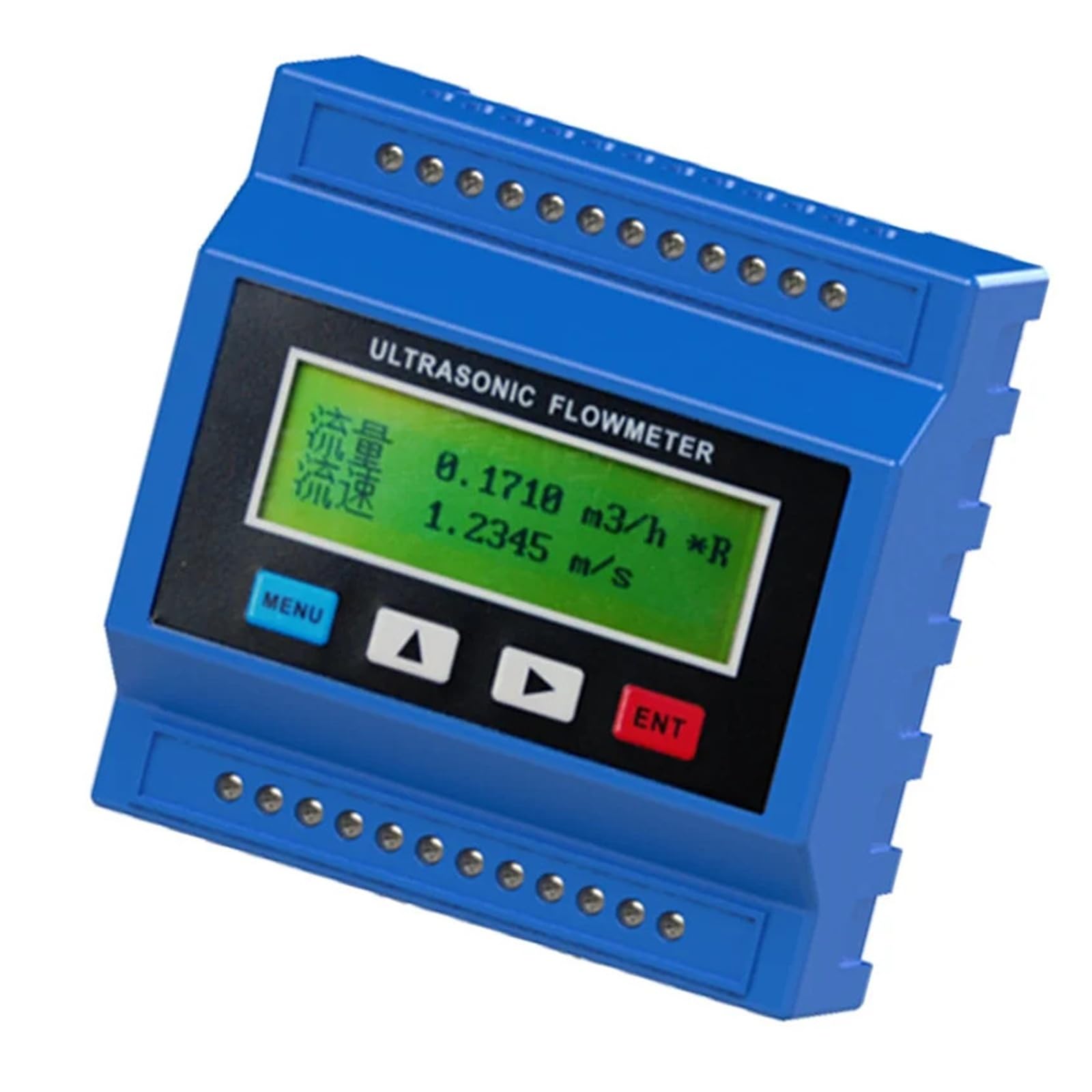 TUF-2000M Ultraschall-Flüssigkeitsdurchflussmesser mit LCD-Display TS-2 TM-1 TL-1 Wandlersensor for Kupfer-/PVC-Rohr DN15 ~ DN6000 Hohe Empfindlichkeit, geringe Latenz(Host Plus TL-1)