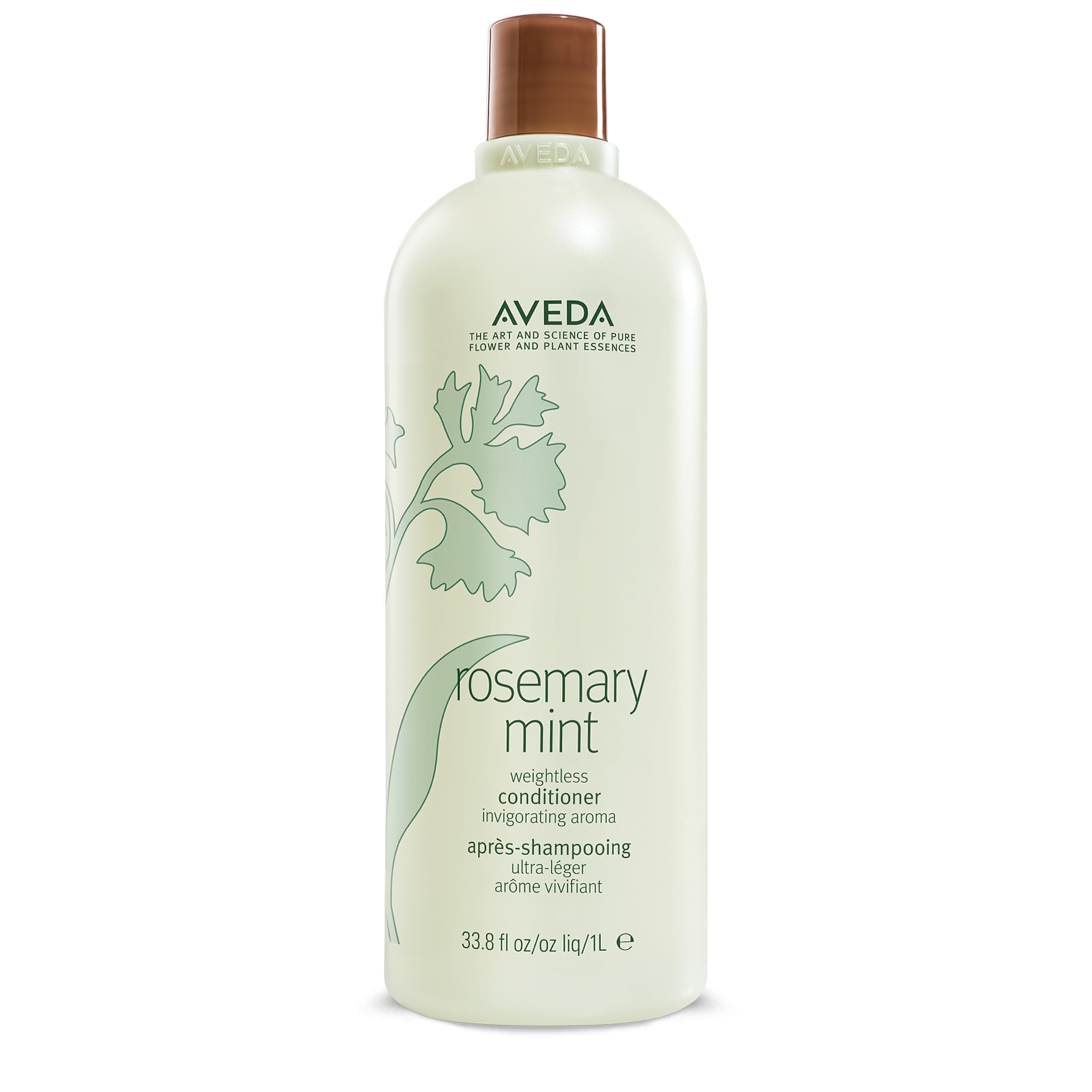 Aveda Rosemary Mint Weightless Conditioner | Lightweight Daily Hair Conditioner | Adds Body & Shine| for Normal to Oily Hair, Fine to Medium Hair Types | Colour Safe