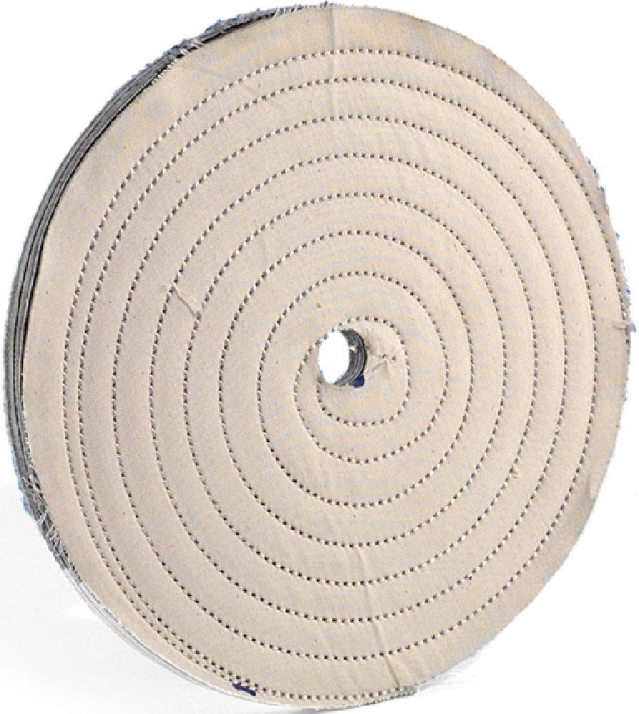 DISCO IN COTONE TRAPUNTATO Ø ESTERNO 150 mm Ø FORO 12 mm FERVI DCT150