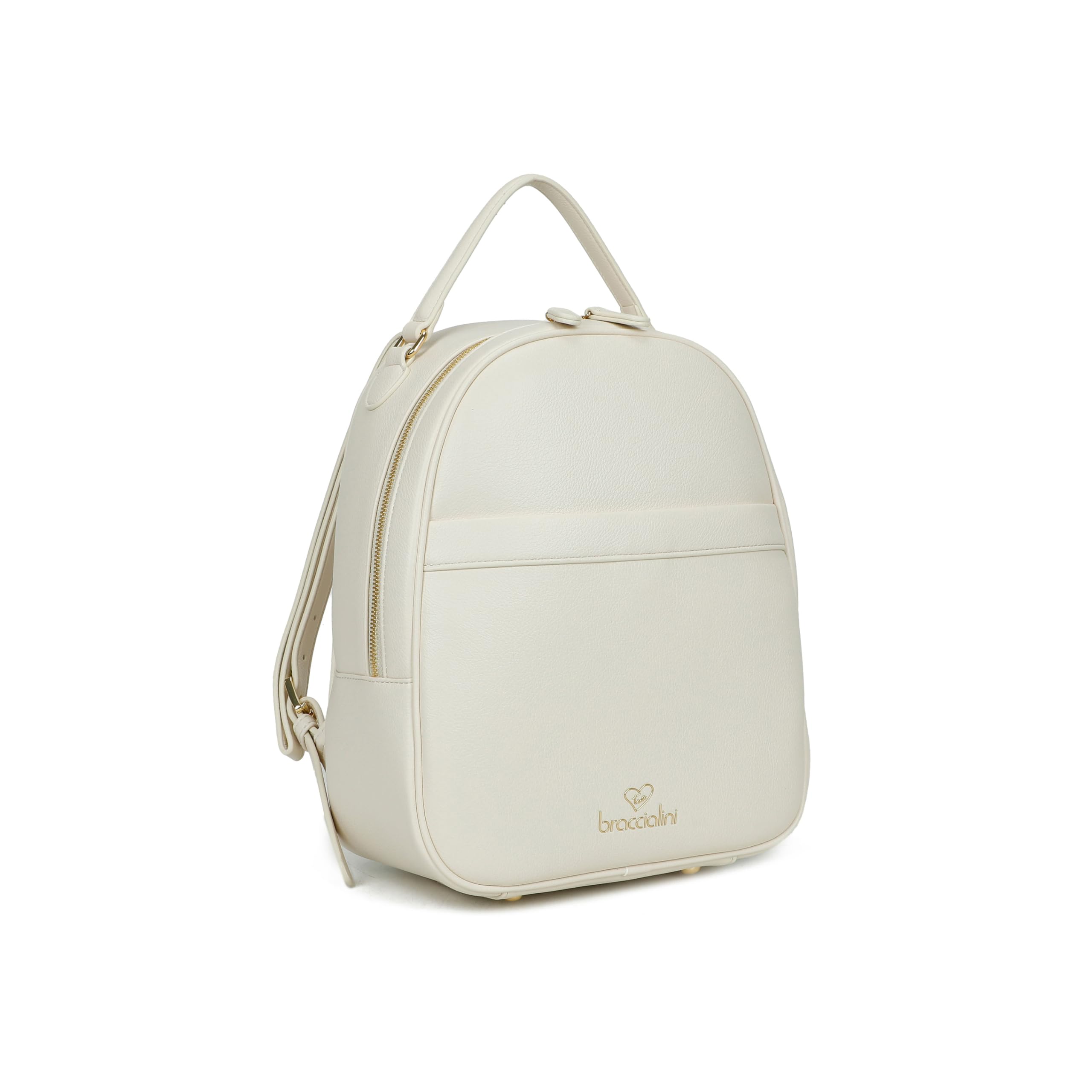 Braccialini Zaino Donna Similpelle Minimal con Tasca Frontale