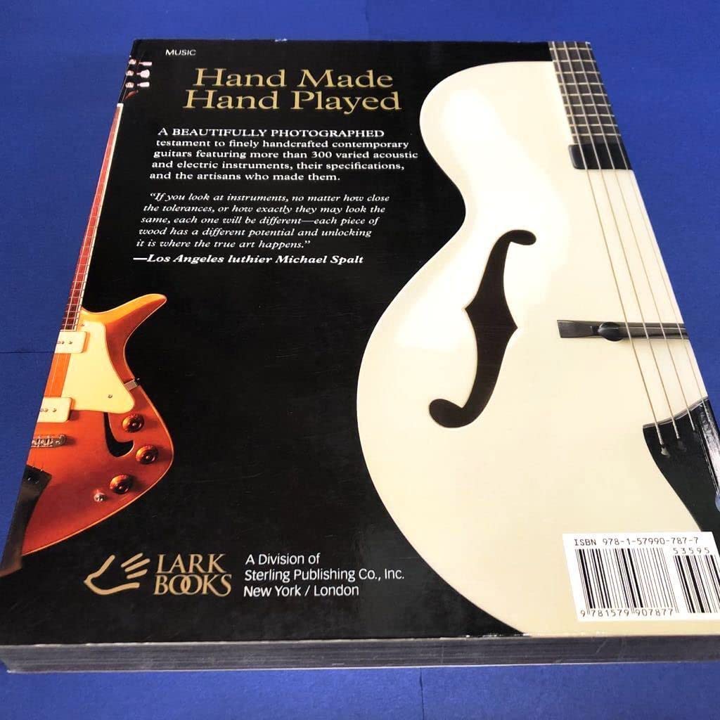 洋書 Hand Made Hand Played ギター写真集 Amazon.co.jp: 洋書Hand Made Hand Played THE ART & CRAFT OF