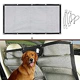 Dauerhaft Und Leicht zu Reinigen ▶ Das Material des Trennnetz ist HDPE, daher ist die Netzstruktur robust und sehr leicht zu reinigen. Die Krallen Ihres Haustieres können sich nicht verfangen.