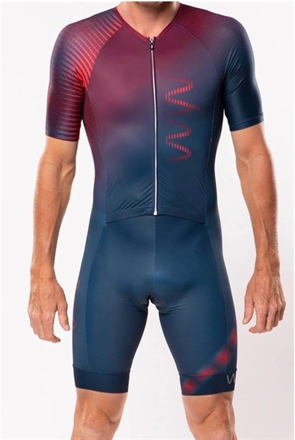 Combinaison de triathlon d'été pour hommes cyclisme avec gel 9D taille XXL