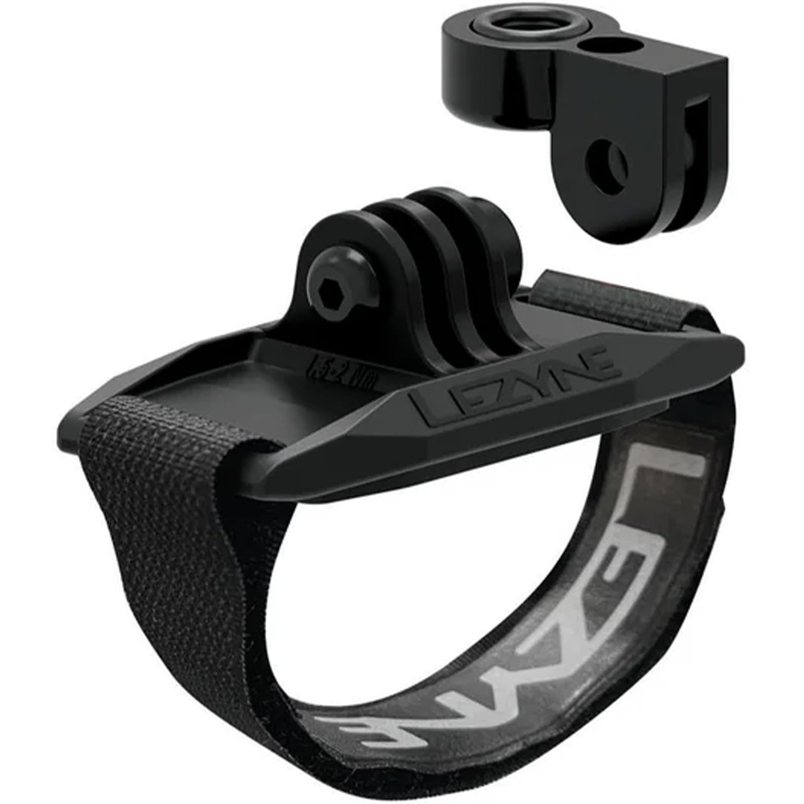LED Helmet Mount for Bike Lights & Cameras | Compatible with GoPro, Versatile Low-Profile…