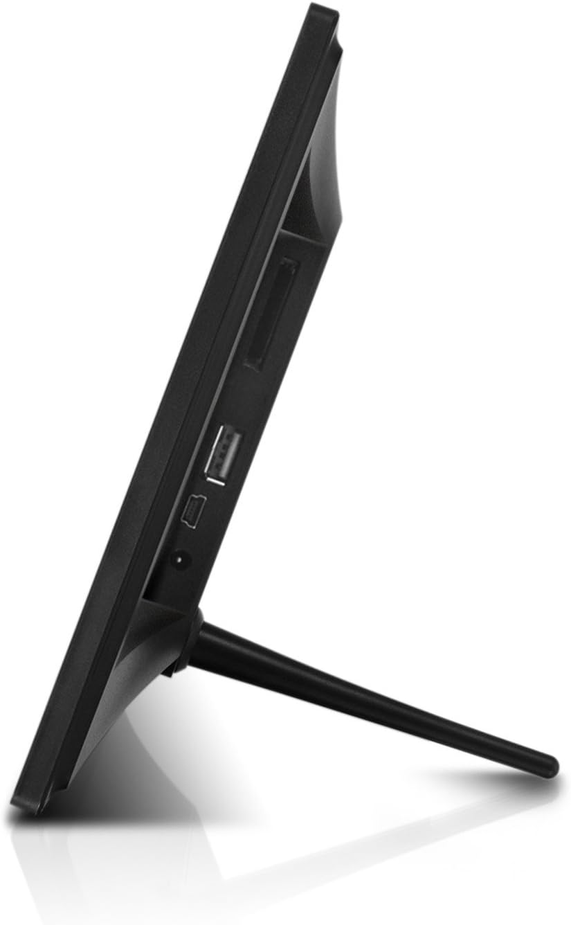 Aluratek 10" WIFI Digital Photo Frame w/ Touchscreen IPS Display, 32GB Mem, 1280 x 800 Res, Easy Setup to Share Photo/Video Wirelessly from Anywhere - AWDMPF110F