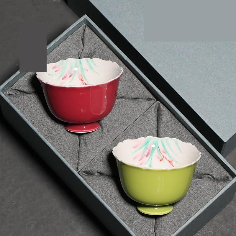 Filiżanki Matcha Travel Coffee Filiżanka Ręcznie Malowana Mistrz Filiżanka Ceramiczna Pojedyncza Filiżanka Podszkliwa Lotteria Filiżanka do herbaty Zestaw do zaparzania herbaty Kubek