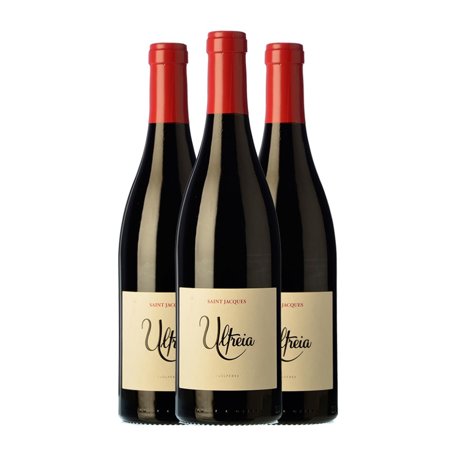 Raúl Pérez Ultreia Saint Jacques Mencía Bierzo Joven 75 cl Vino tinto (Caja de 3 Botellas de 75 cl)