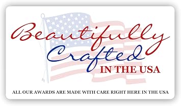 Custom Plaque Award for Appreciation - Personalized Engraved Awards - Choose Your Size, Customize Now! (6x8)