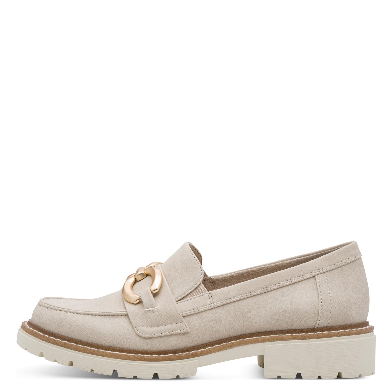 Jana Damen Slipper mit Blockabsatz Vegan