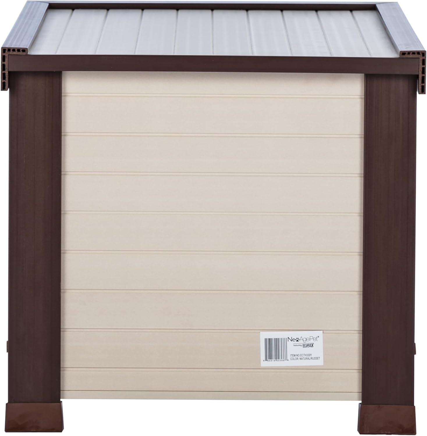 New Age Pet ECOFLEX Albany Outdoor Cat House - Weatherproof, Insulated, Elevated photo 4