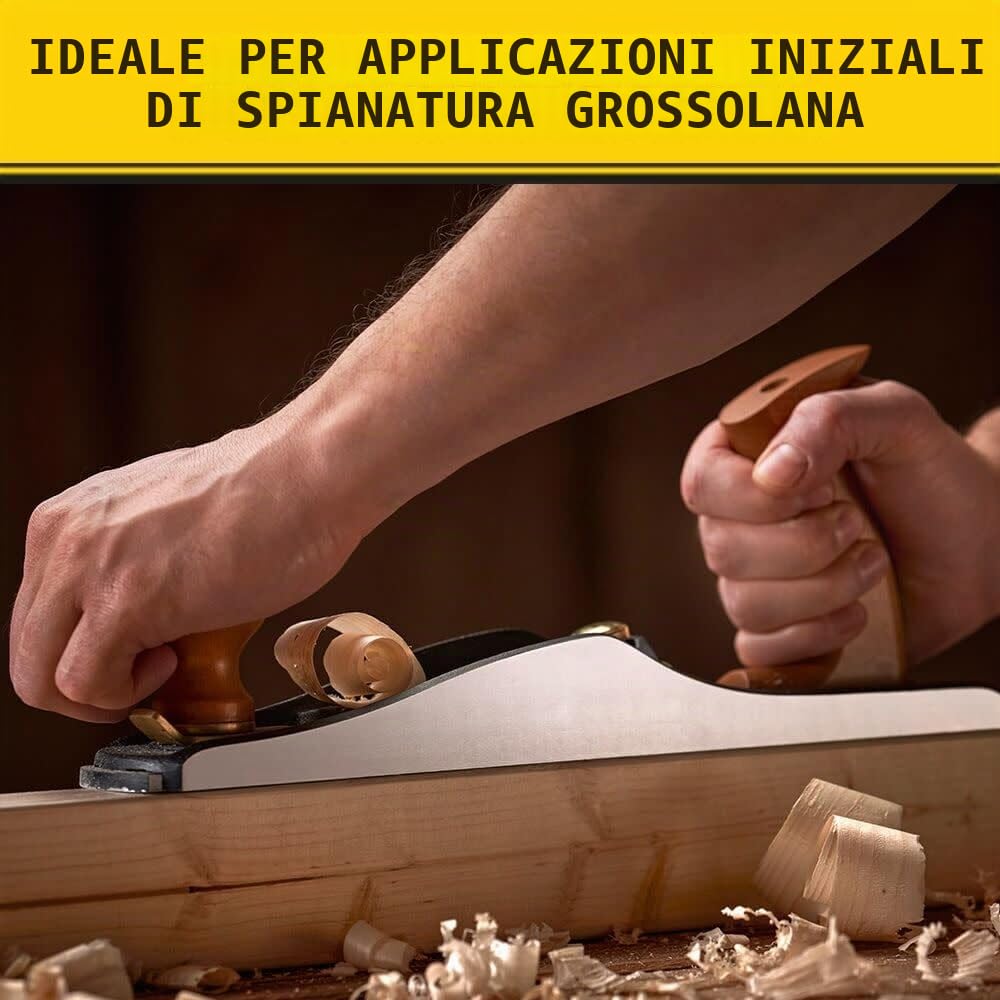 STANLEY Pialla manuale, No.62, jack ad angolo basso (12-137)