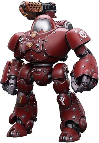 JOYTOY Warhammer 40K 1/18 Adeptus Mechanicus Kastelan Robot con Combustor Incendine 9.45in Altura Joy Toy Modelos Robot Kastelan