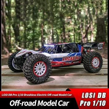 1:10 4X4 RTR Brushless Fast RC Cars for Adults, Max 80km/h Hobby Electric Off-Road Jumping RC Trucks, RC Monster Trucks Remote Control Car with Alloy Chassis