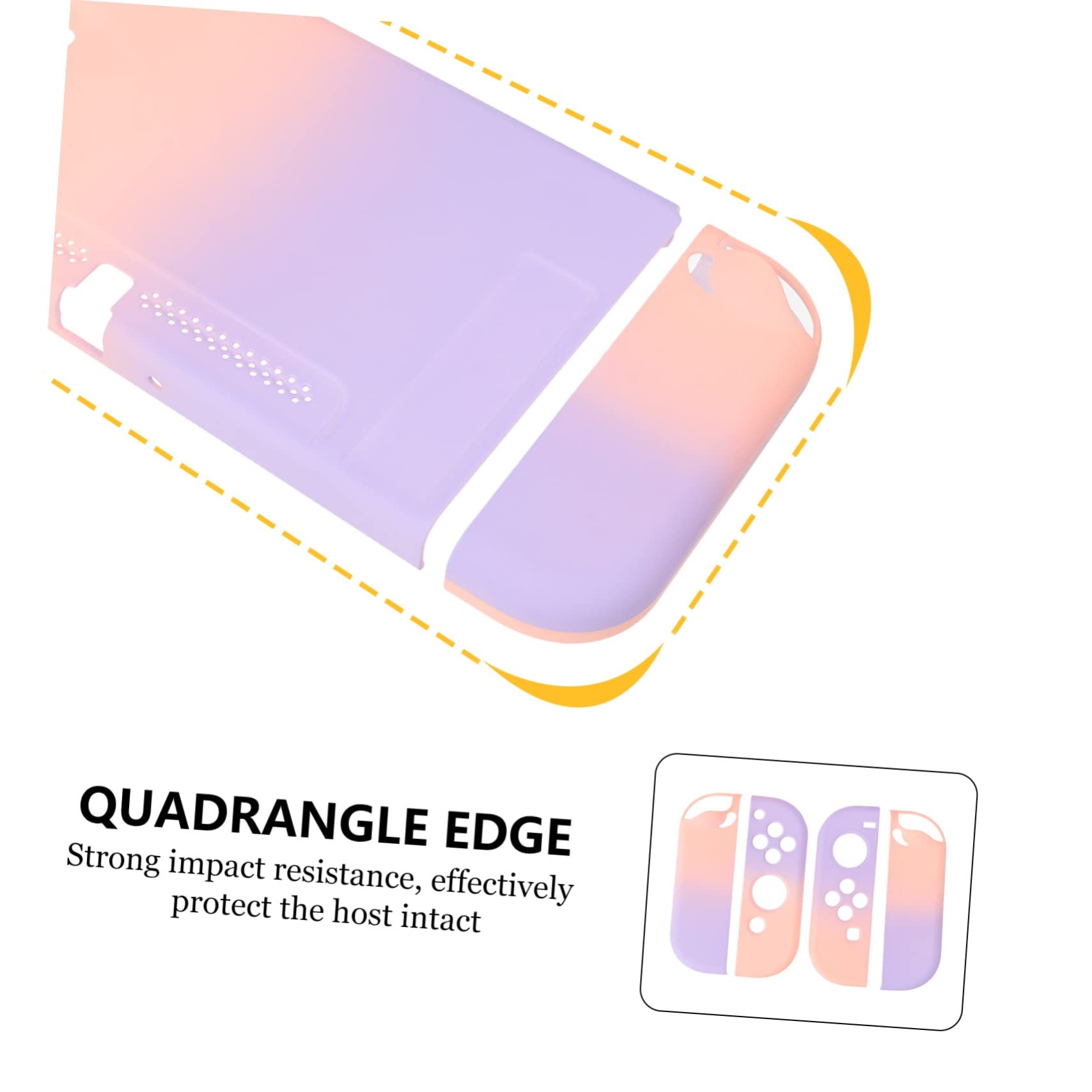 OSALADI 3piezas Carcasa Protectora Antigolpes Para Diseño Matte y Portátil Compatible Protección Efectiva y Cómodo Degradado