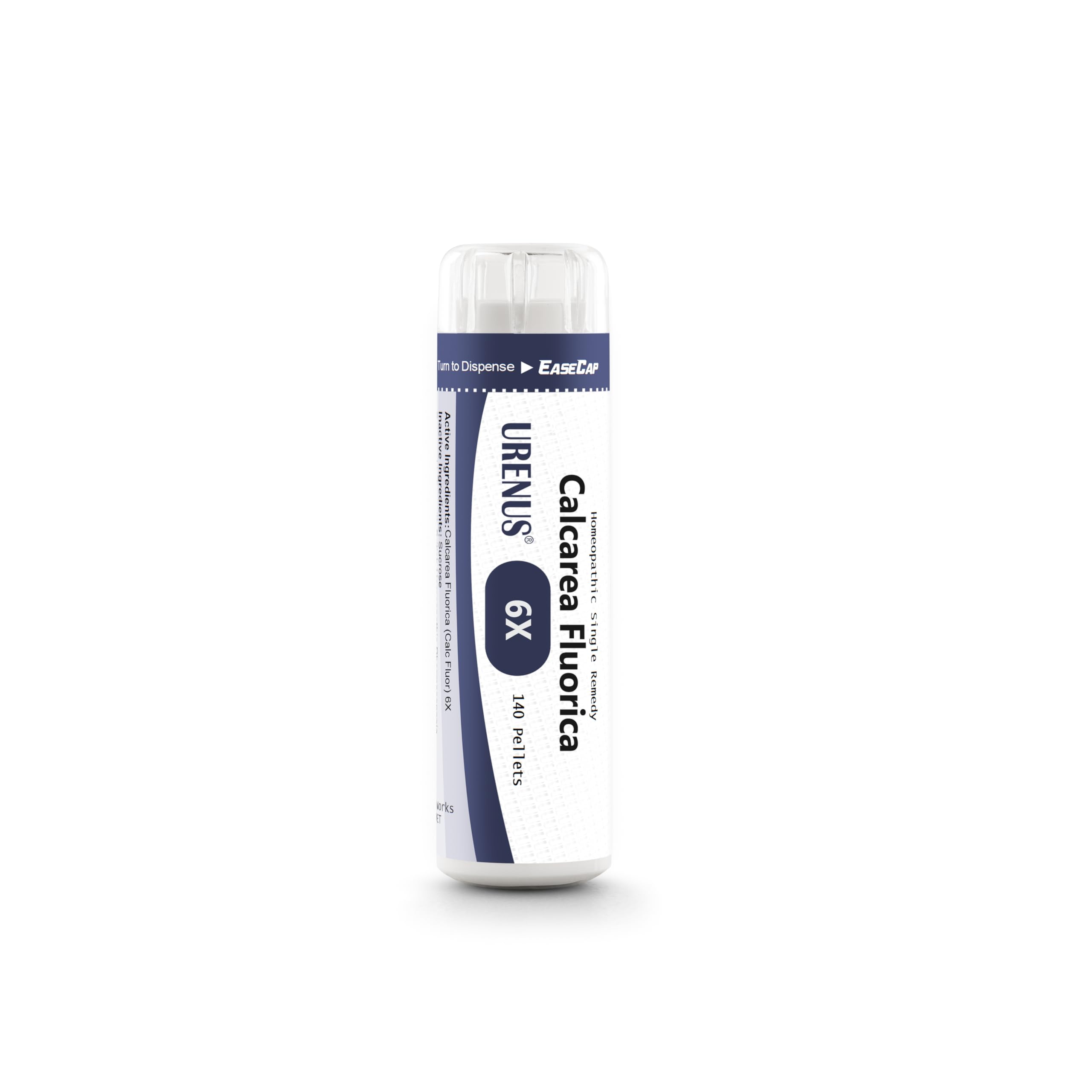 Cell Salt No. 1 Calcarea Fluorica (Calc Fluor) 6X Homeopathic Remedy 140 Pellets - EaseCap