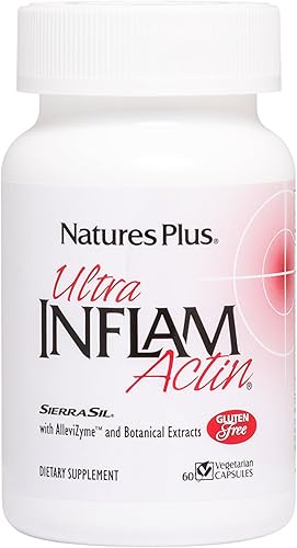 Nature 's Plus, Ultra inflam Actina, 60 °Cápsulas vegetales