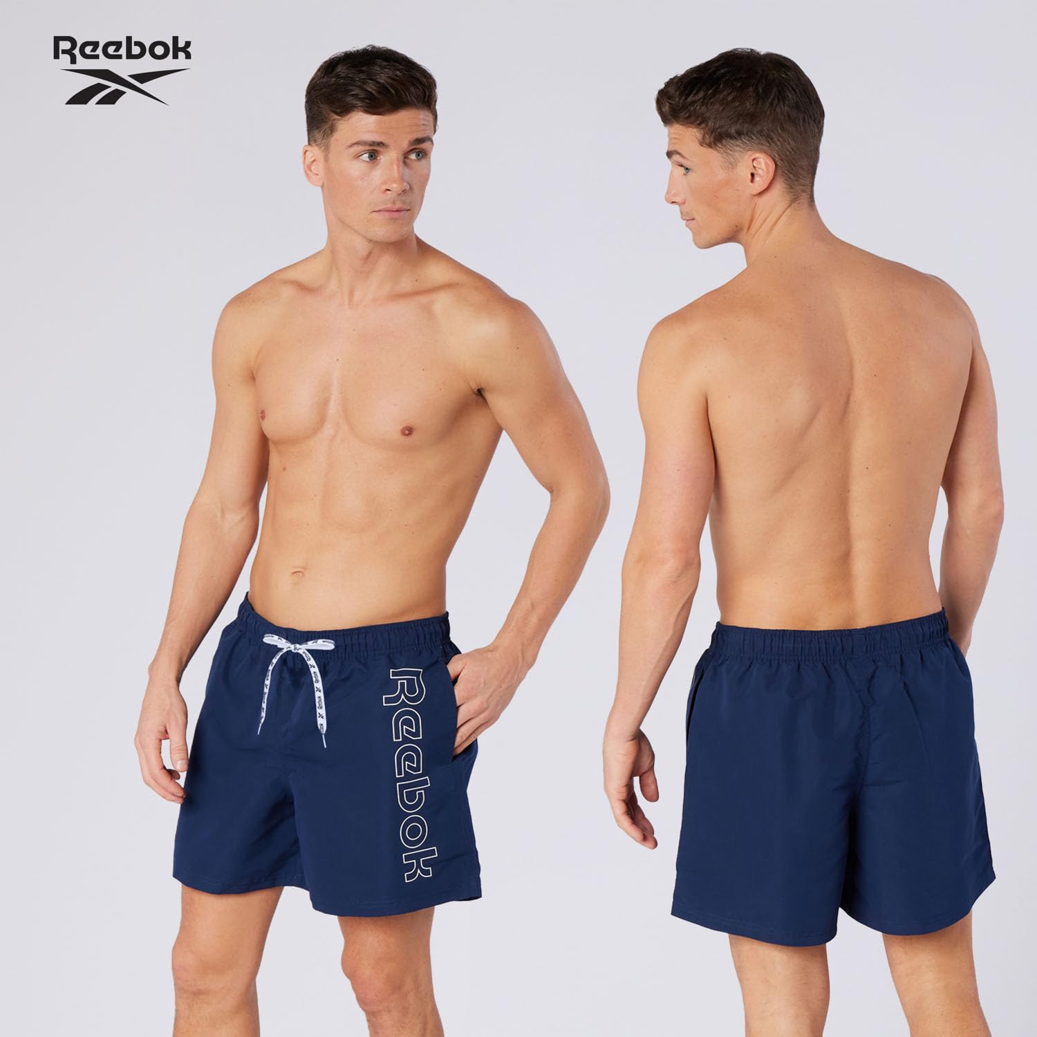 Reebok Herren Abbot Badehose (1er Pack)