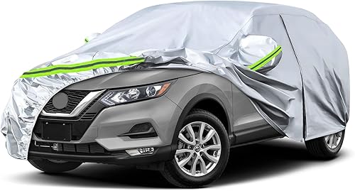 Fundas impermeables para automóvil de repuesto para Nissan Rouge 2008-2024, 6 capas para todo tipo de clima, ajuste personalizado, con puerta con