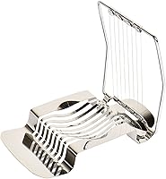 Vista 1 de Egg Slicer for Hard Boiled Eggs Heavy Duty Metal Egg Cutter Stainless Steel Wire Quickly for Eggs Salads Sandwiches