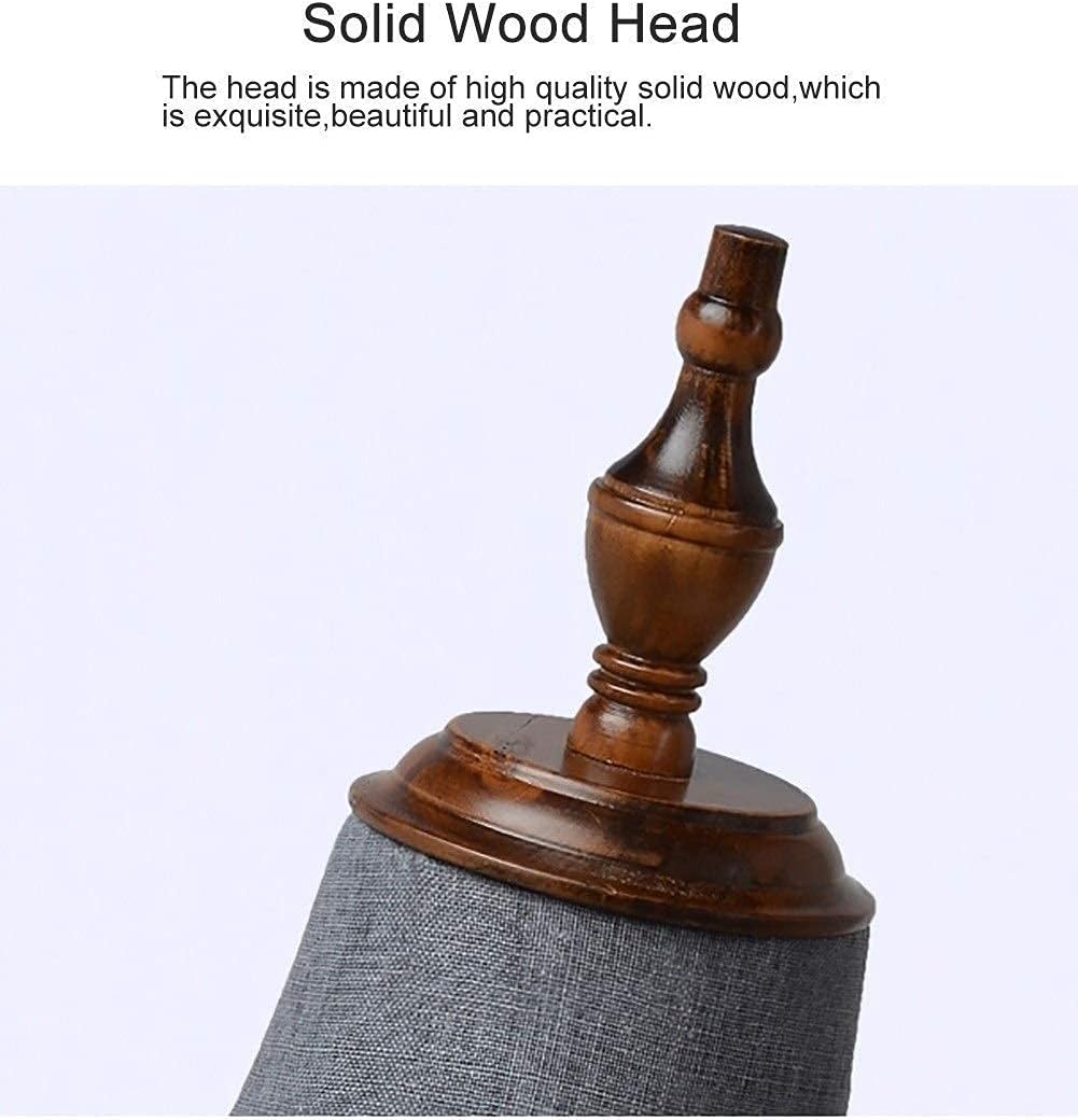 Gray Male Mannequin Full Body,Adjustable Stand Male Mannequin Torso Body,with Wooden Arms& Tripod Stand,for Window Display Stand (Black Style1) (Black Style1)